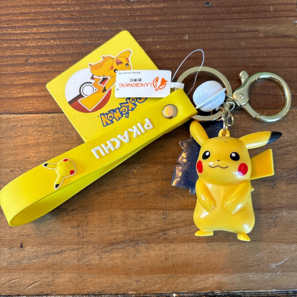 Pikachu Keychain NWT